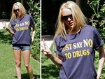 Lindsay Lohan dice no alla droga