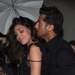 Belen Rodriguez, compleanno in rosso-hot e senza reggiseno