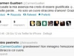 Grande Fratello, Carmela Gualtieri annuncia il suo parto!
